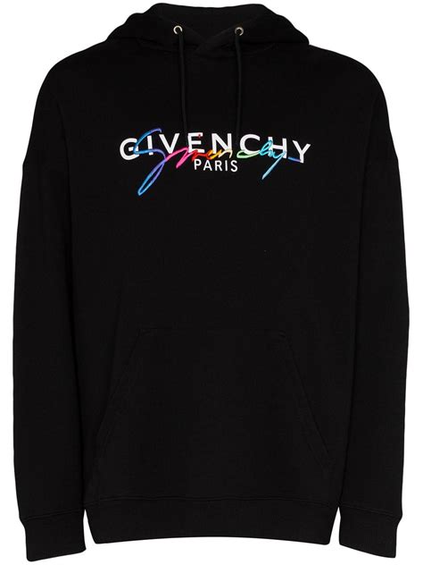 givenchy hoodie regenbogen|Givenchy sweatshirt fleece.